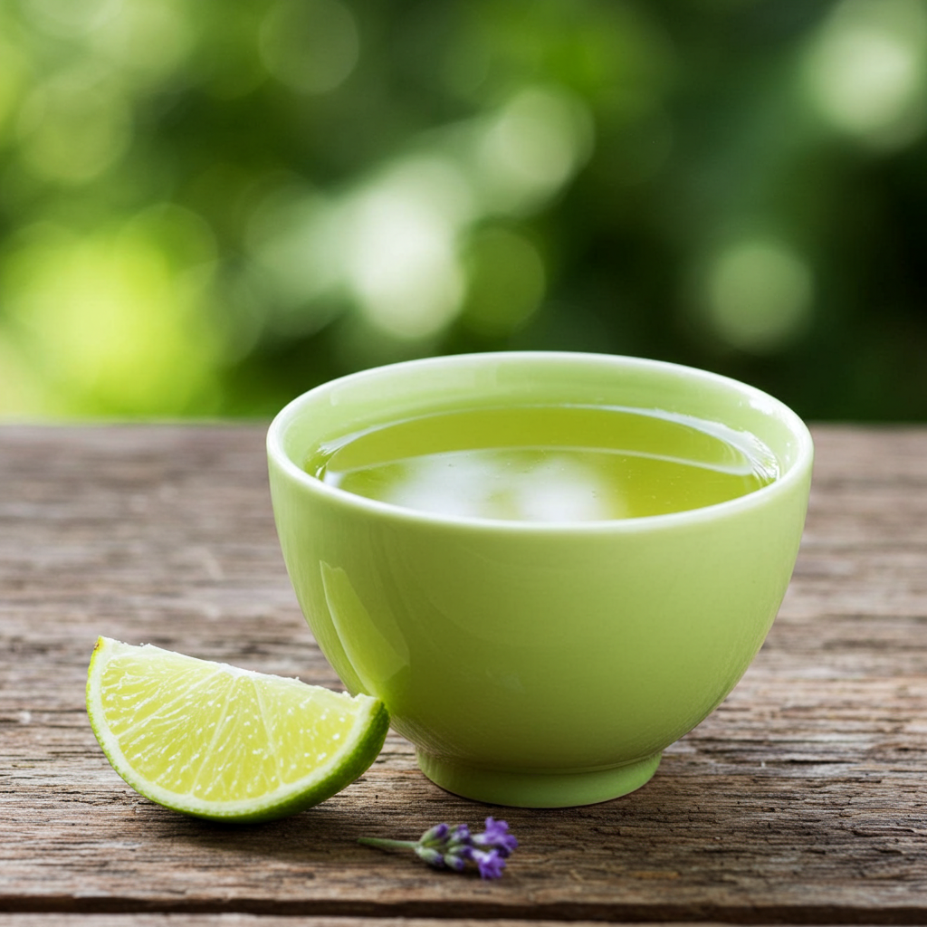 Organic Japanese Sencha with Bergamot and Lavender, First Flush Loose Leaf Green Tea from Shizuoka, 50g Nateavia