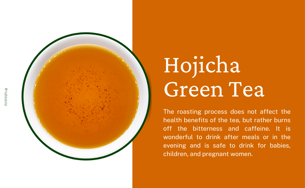 Premium Organic Japanese Houjicha, Yabukita cultivar, Gold Roast Green Tea from Shizuoka Low-Caffeine,  80g  Nateavia