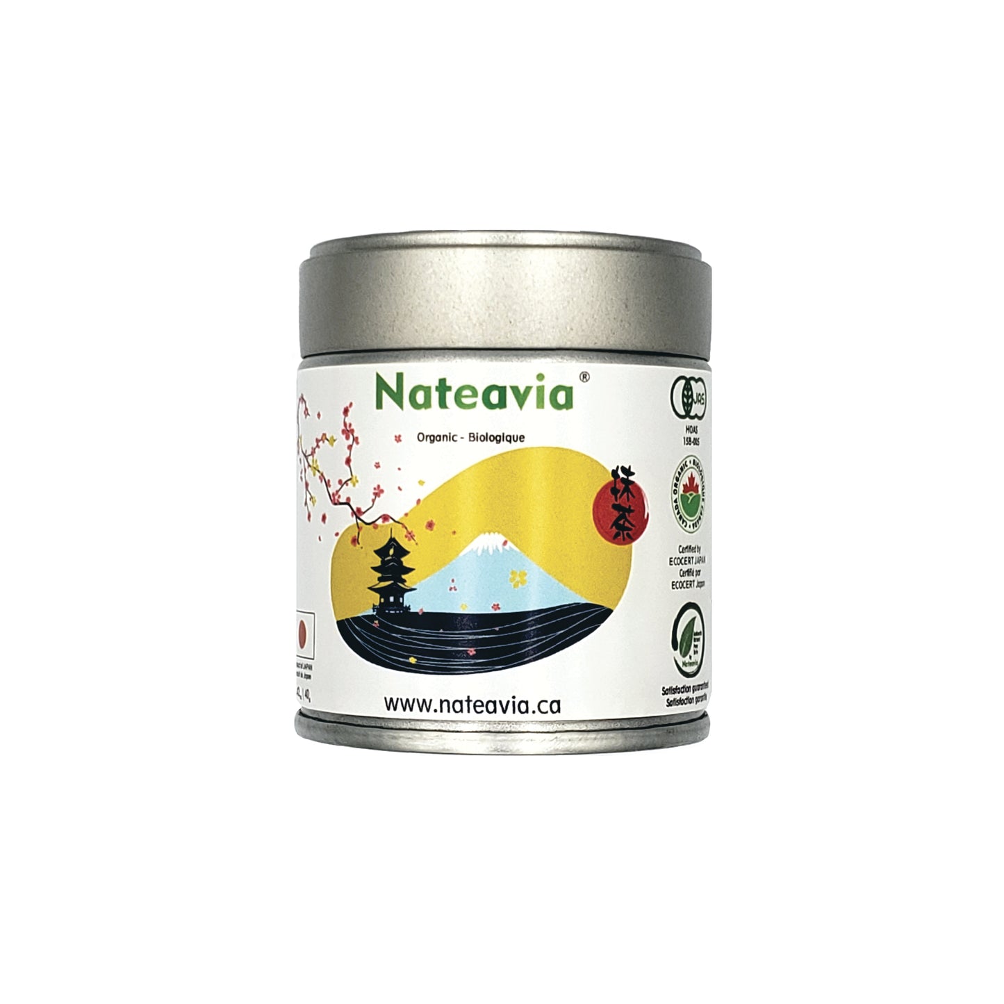 Organic Japanese MATCHA Powder, Okumidori cultivar, CEREMONIAL Grade, Unsweetened Easy Brewing Matcha, Authentic Japanese Origin from Uji-Kyoto, 40g